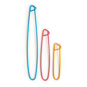 Set de tres imperdibles de colores