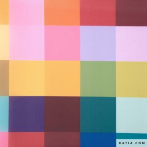 Tela de forro estampada cuadros multicolor / Cover Fabric Print 50gr Multicolor Checks