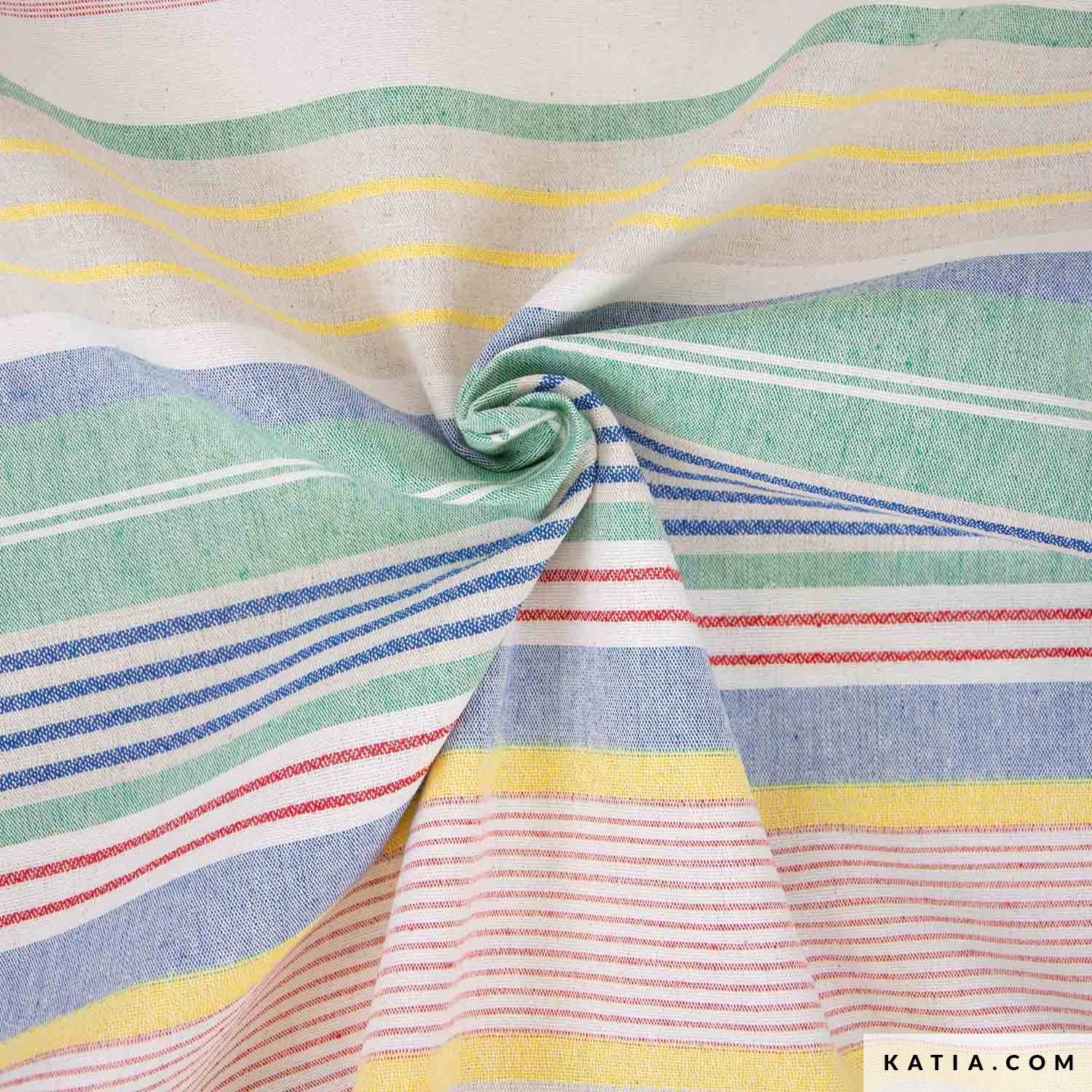 Loneta reciclada rayas divertidas / Recycled Canvas Funny Stripes Salinas - Imagen 2