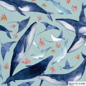 Algodón fondo del mar