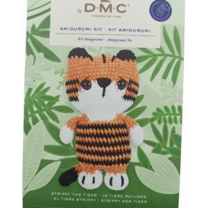 Kit amigurumi trigre de chenilla DMC