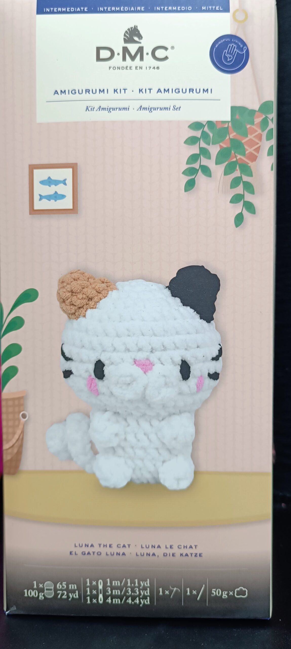 Kit amigurumi gatito de DMC