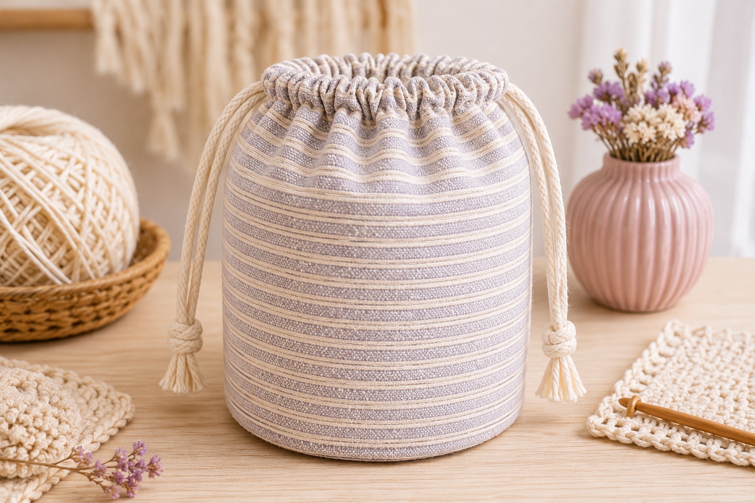 bolsa para labores de costura