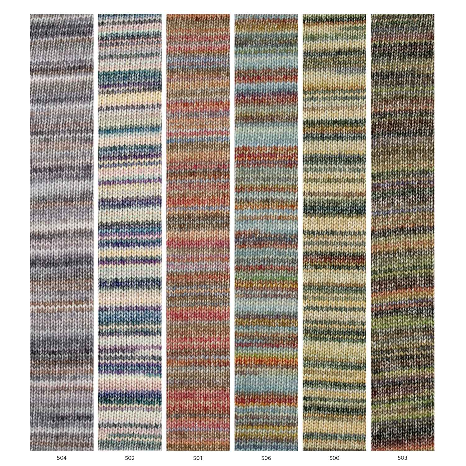 Cotton Merino Rainbow de Katia