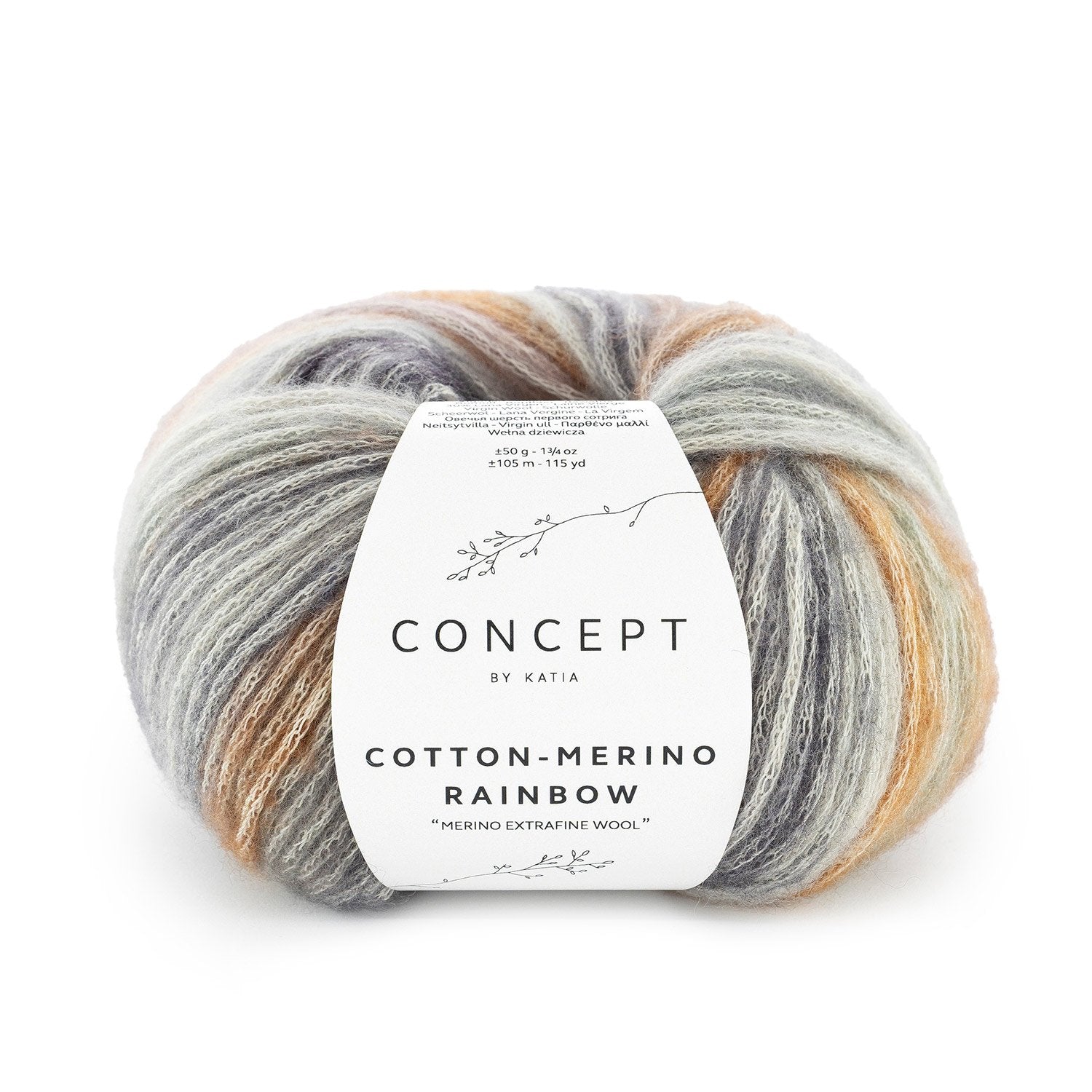 Cotton Merino Rainbow de Katia - Imagen 5